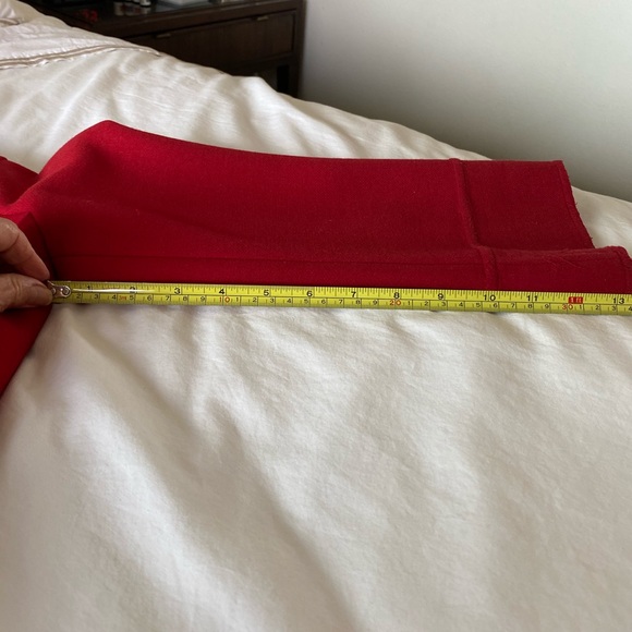 Lafayette 148 Red wool Swing Jacket - Picture 11 of 12